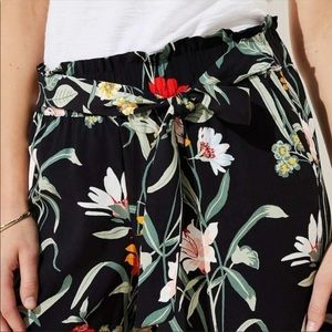 LOFT PLUS WIDE LEG PAPER BAG PANTS